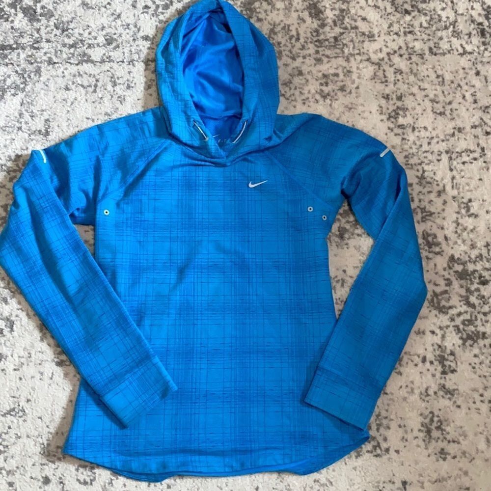 Nike Dri fit vented running workout hoodie size S